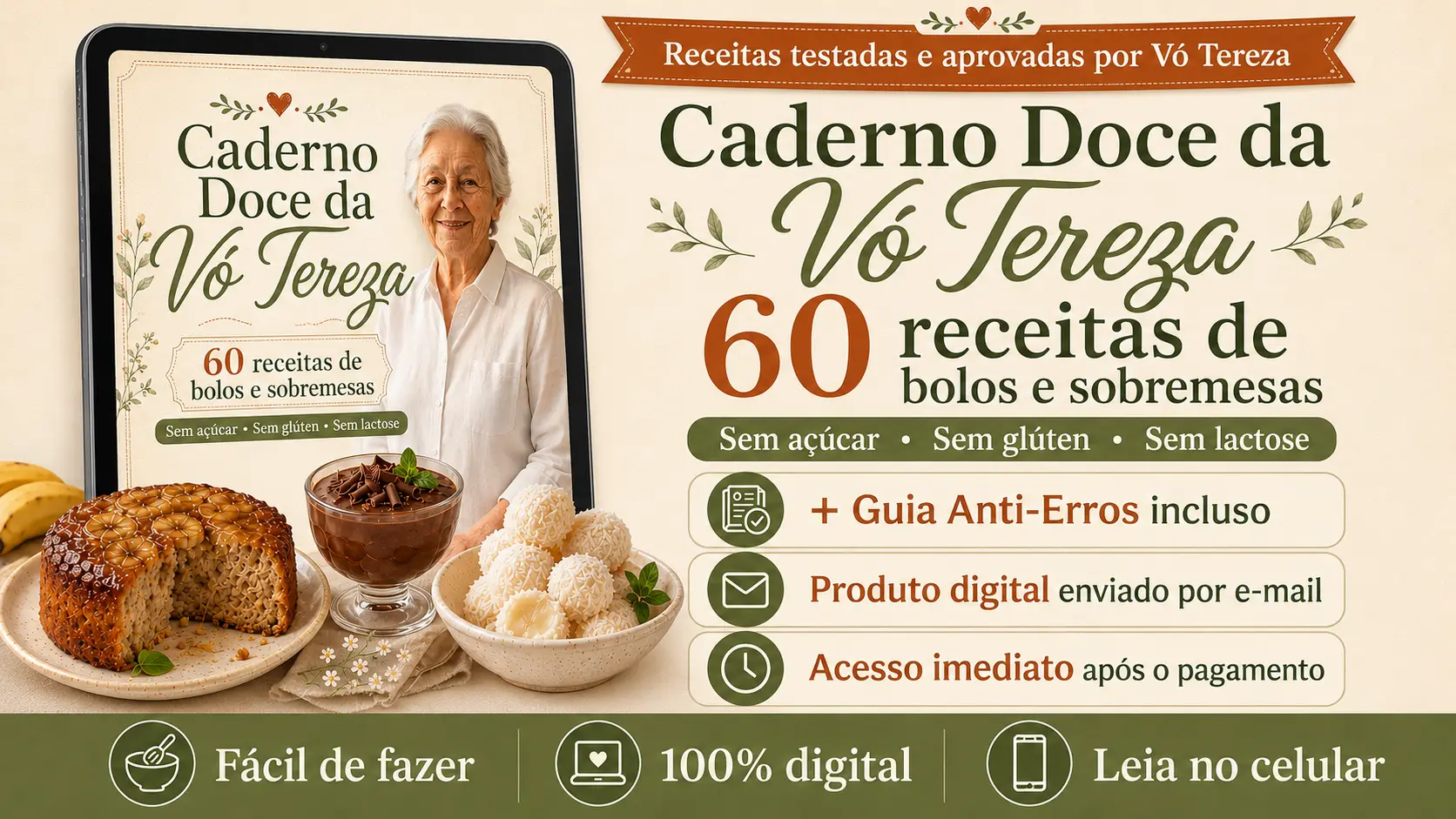 Caderno Doce da Vó Tereza